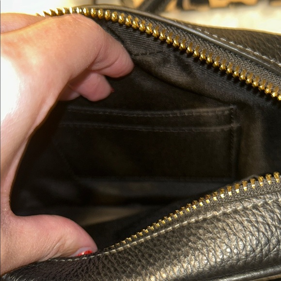 Coach Black and Tan Leopard Crossbody/Wristlet Set - Picture 7 of 13